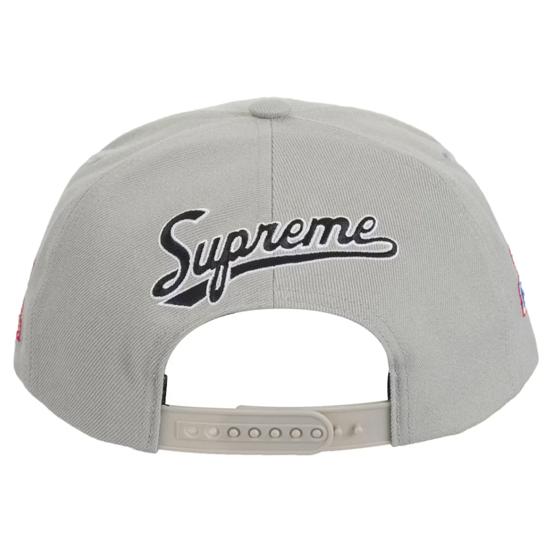Supreme World Famous S Logo 6-Panel Grey - Image 3