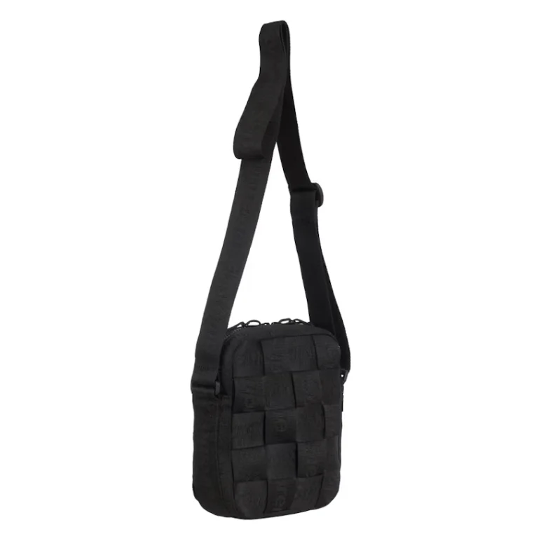 Supreme Woven Shoulder Bag (SS24) Black - Image 2