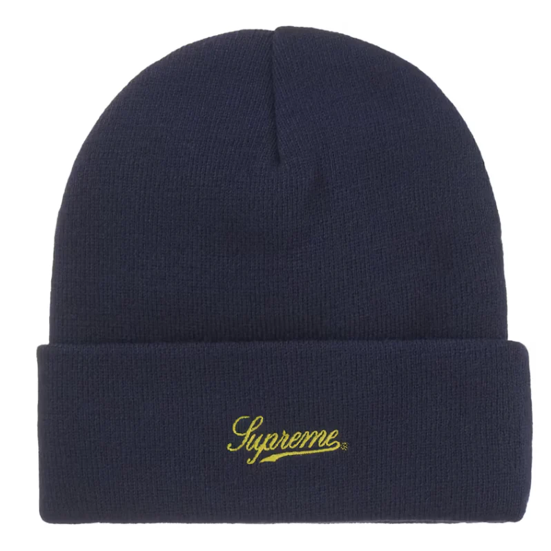 Supreme Wu-Tang Clan Beanie Navy - Image 2
