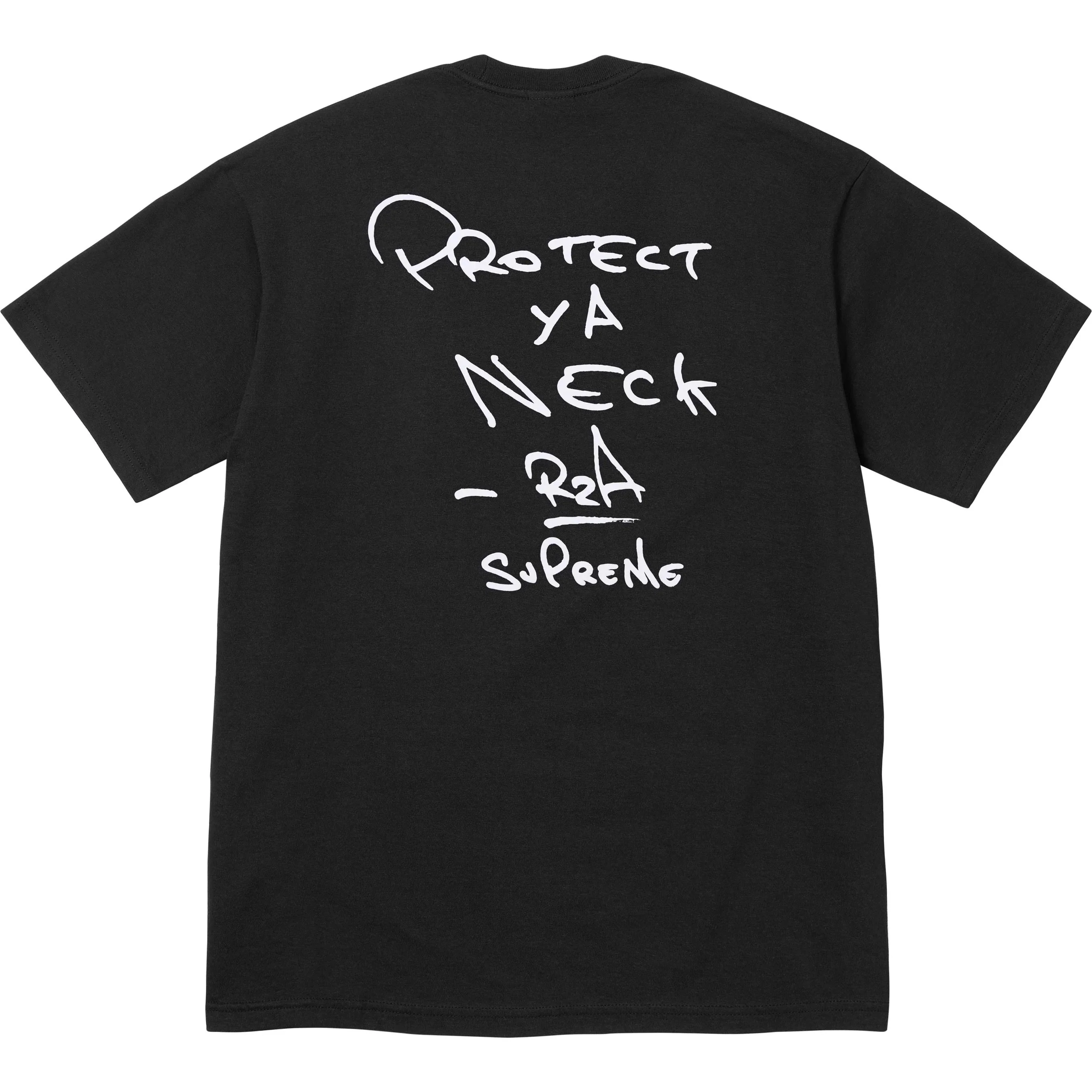 SUPREME/WU-TANG CLAN RZA TEE BLACK - Image 2