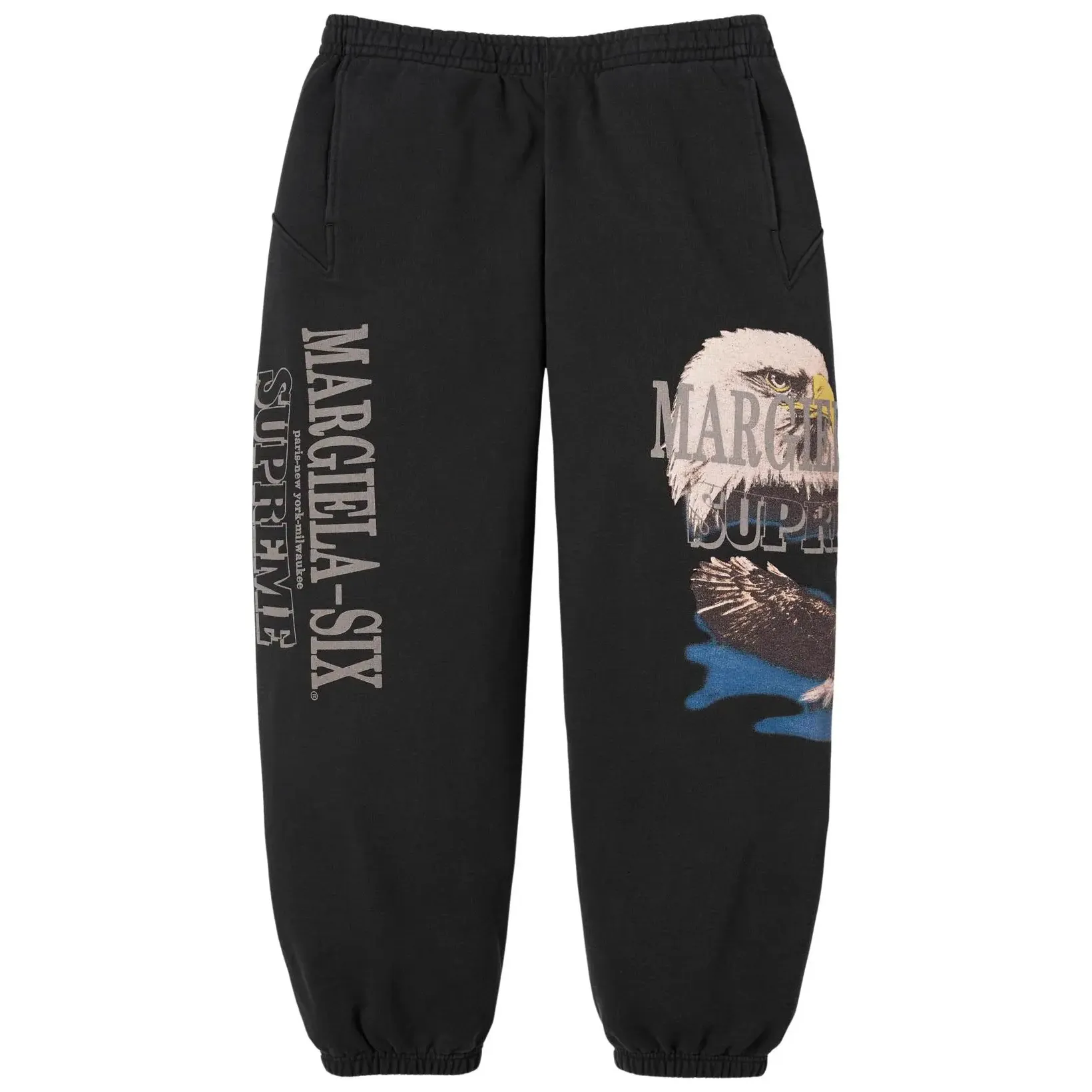 Supreme x MM6 Maison Margiela Eagle Sweatpant Black