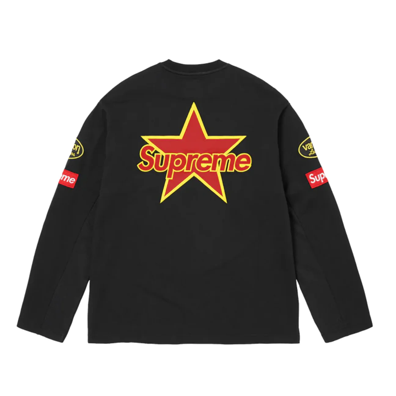 Supreme x Vanson Leathers long-sleeved T-shirt Black - Image 2