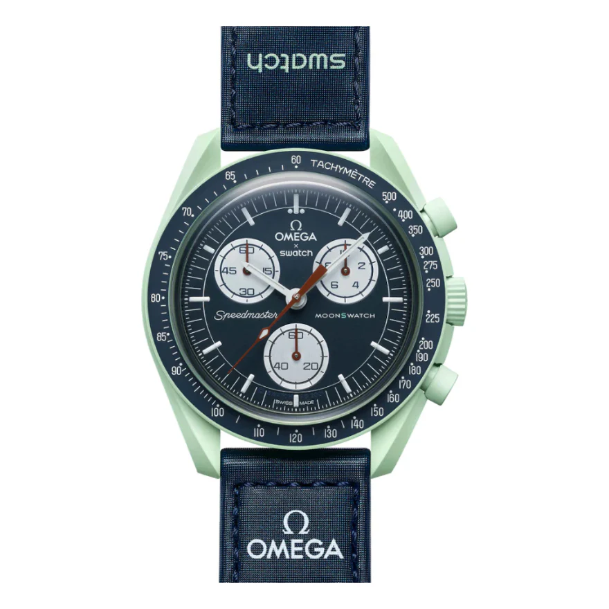 Swatch x Omega Bioceramic Moonswatch Mission to Earth