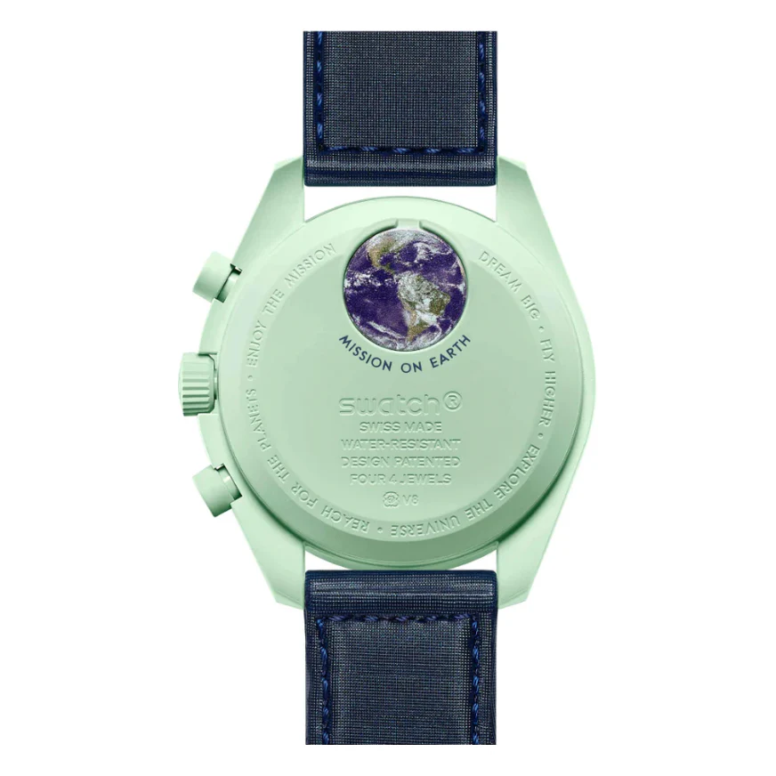 Swatch x Omega Bioceramic Moonswatch Mission to Earth - Image 2