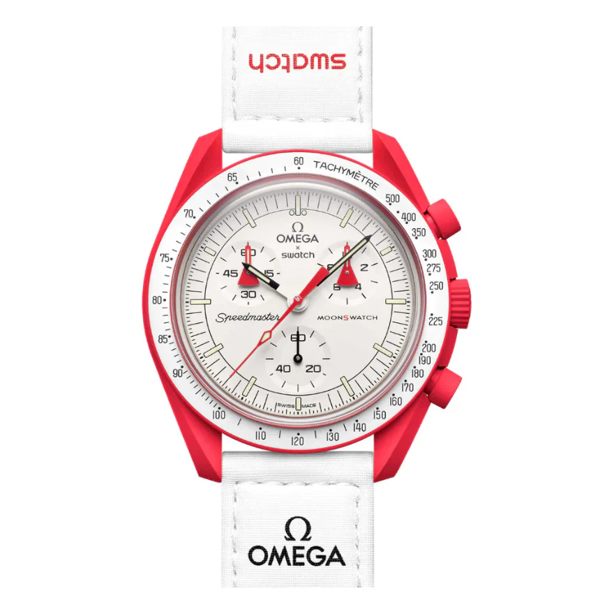 Swatch x Omega Bioceramic Moonswatch Mission to Mars