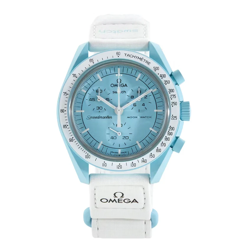 Swatch x Omega Bioceramic Moonswatch Mission to Uranus - Image 3