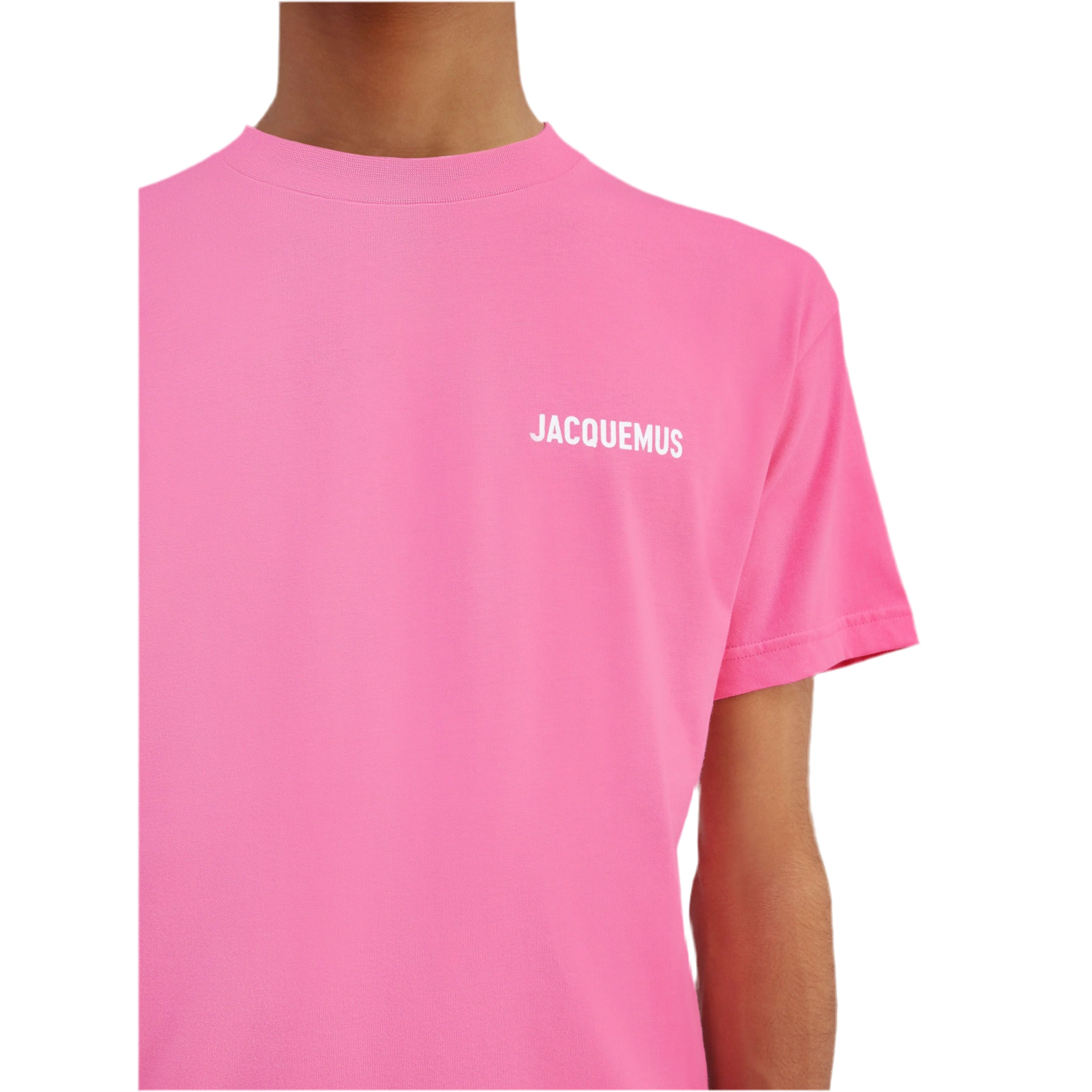 The Jacquemus Logo t-shirt Pink - Image 2