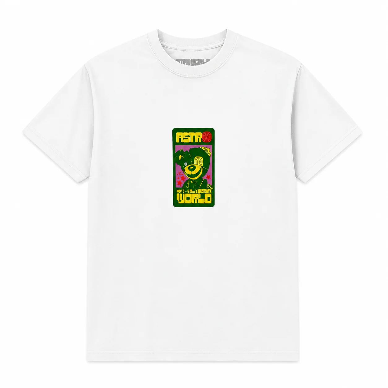 Travis Scott Bear Tee White