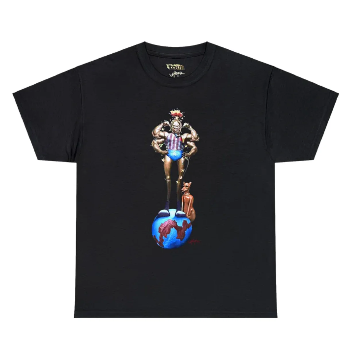 Travis Scott Utopia Is In Miami Circus Maximus Tee Black