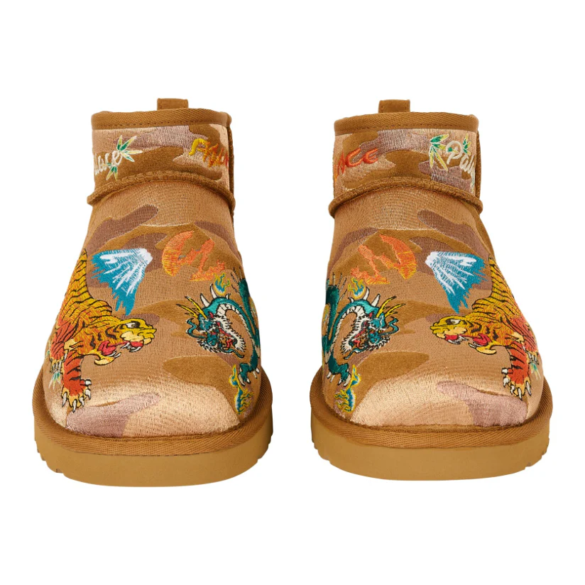 UGG Classic Ultra Mini Boot Palace Chestnut Camo - Image 5