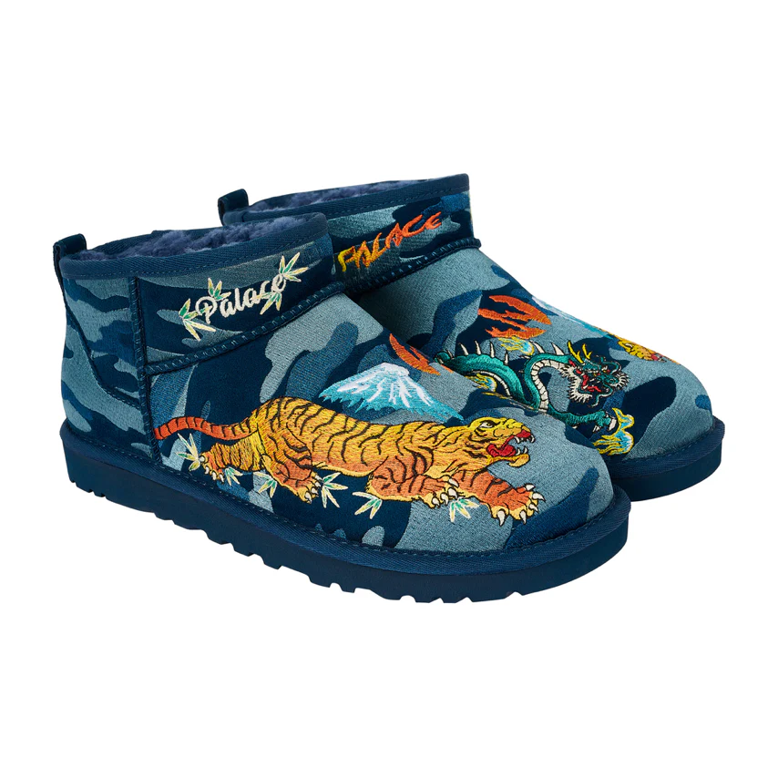 UGG Classic Ultra Mini Boot Palace Navy Camo - Image 4