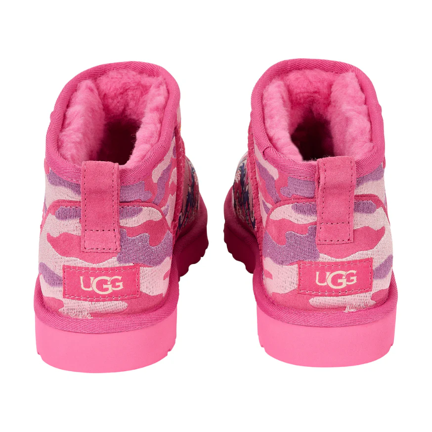 UGG Classic Ultra Mini Boot Palace Pink Camo - Image 4