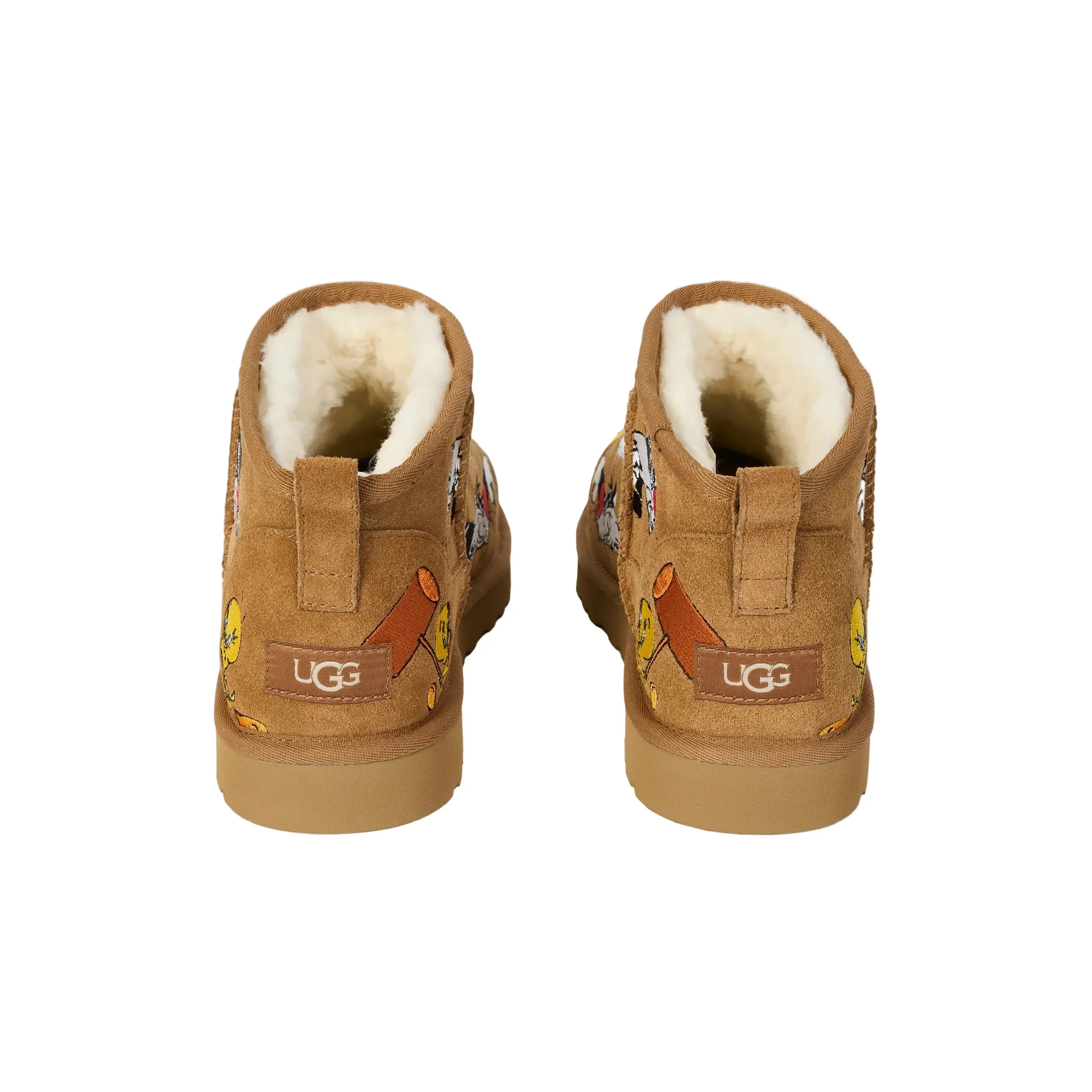 UGG Classic Ultra Mini Boot Palace x Looney Tunes Chestnut - Image 3