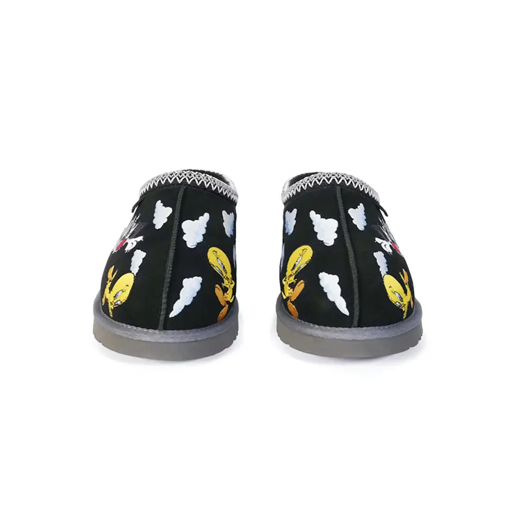 UGG Tasman Slipper Palace x Looney Tunes Black - Image 2