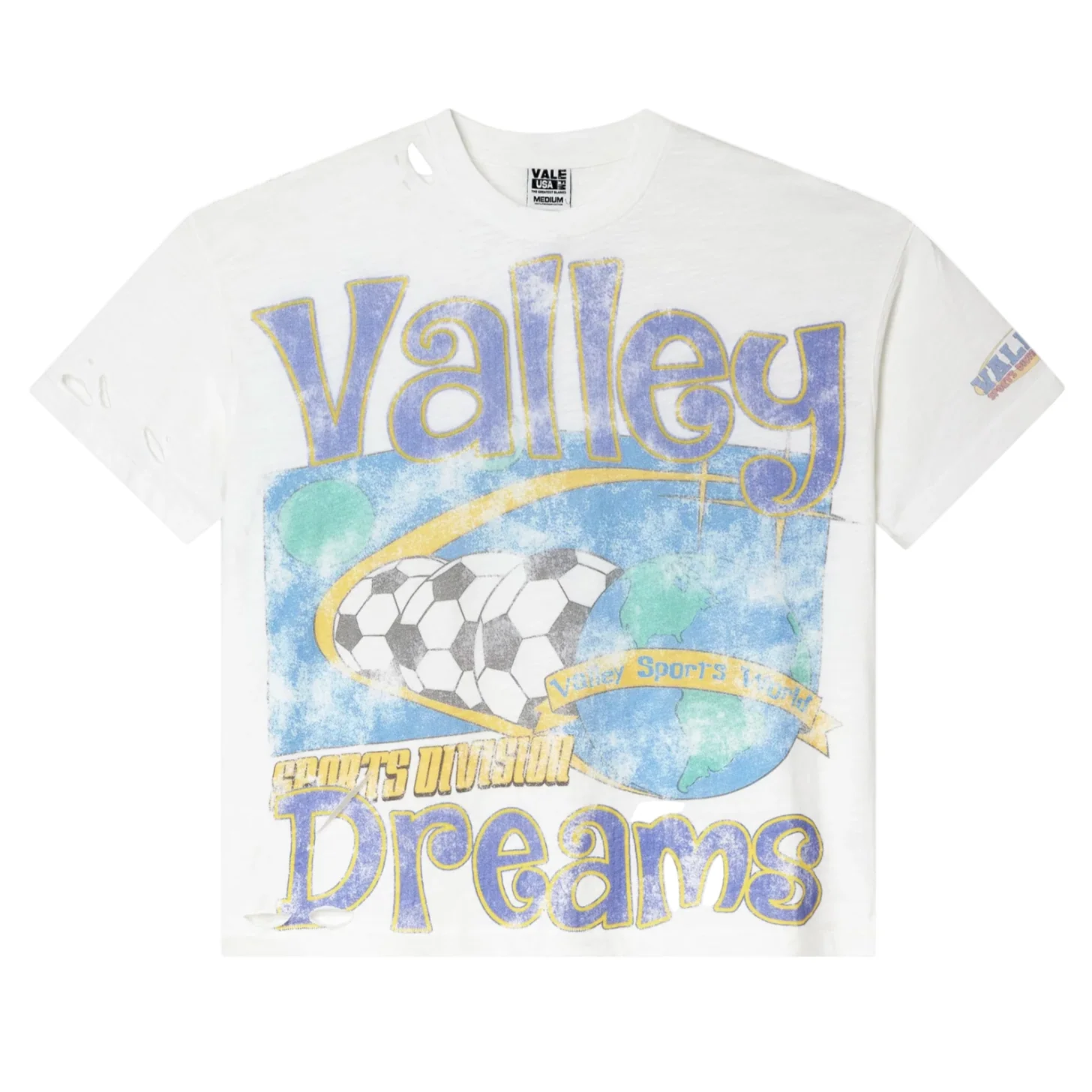 Vale Forever Futball Tee White