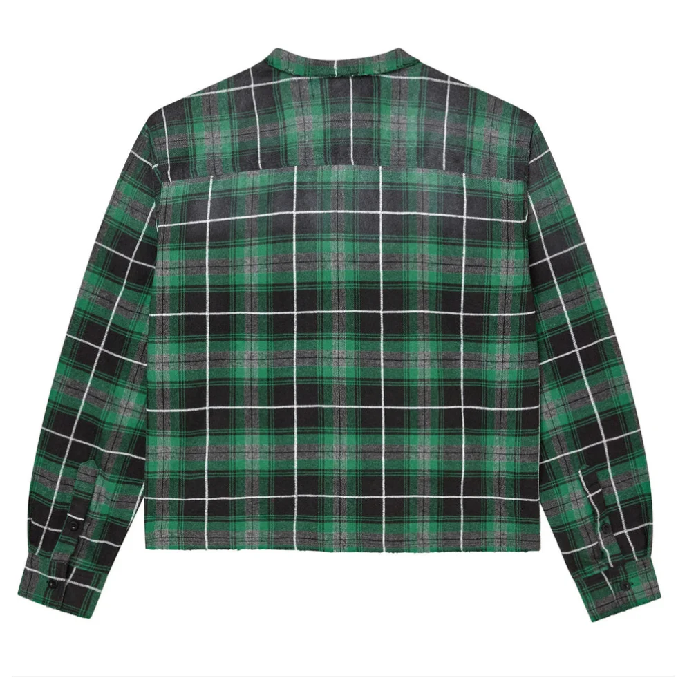 Vale Forever Grinch Gems Flannel Green - Image 2