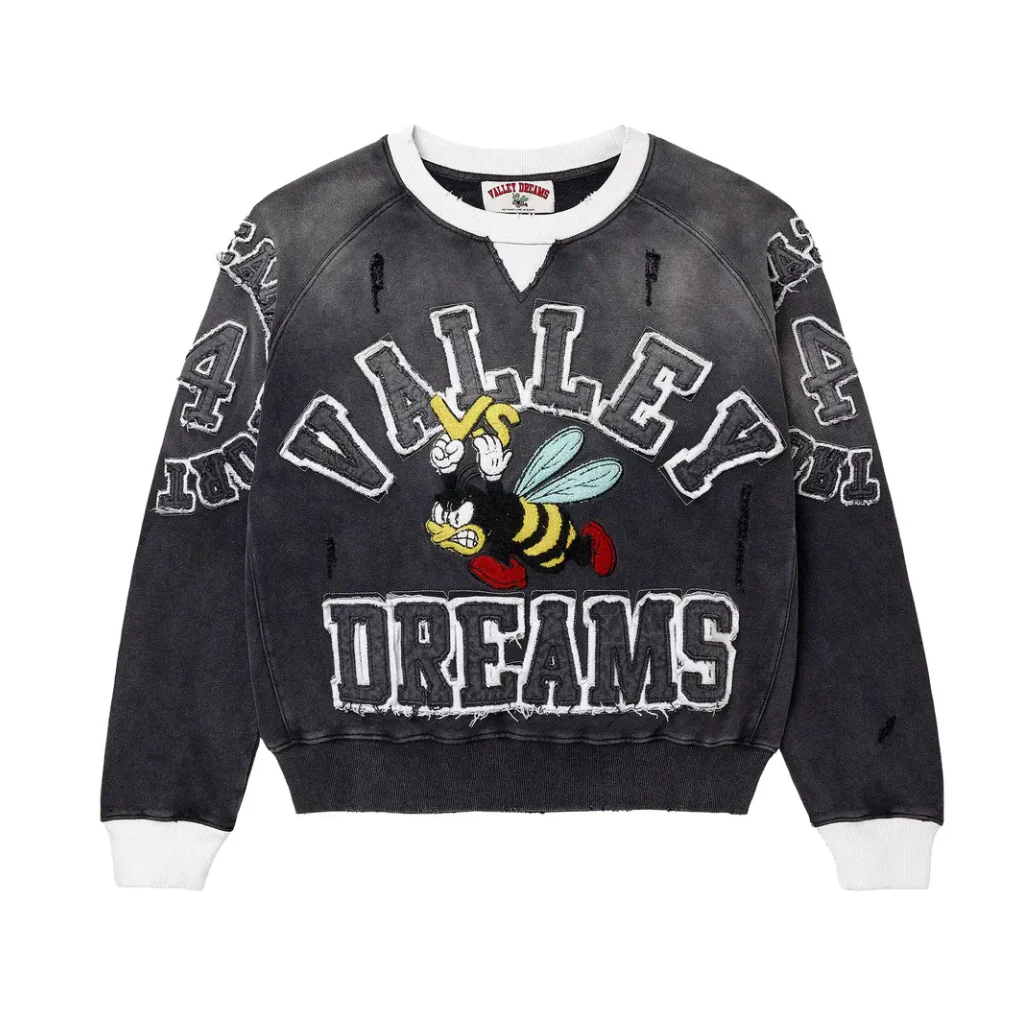 Vale Forever Insignia Crewneck Black