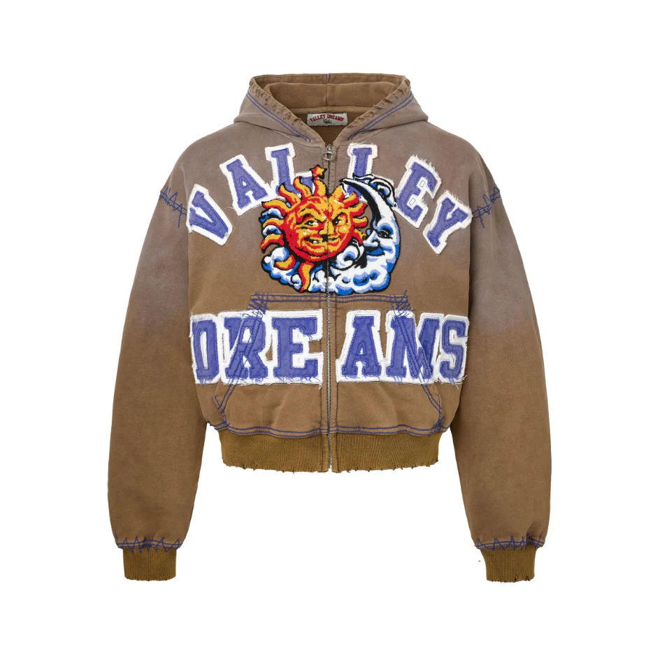 Vale Forever Sunny Zip Up Brown