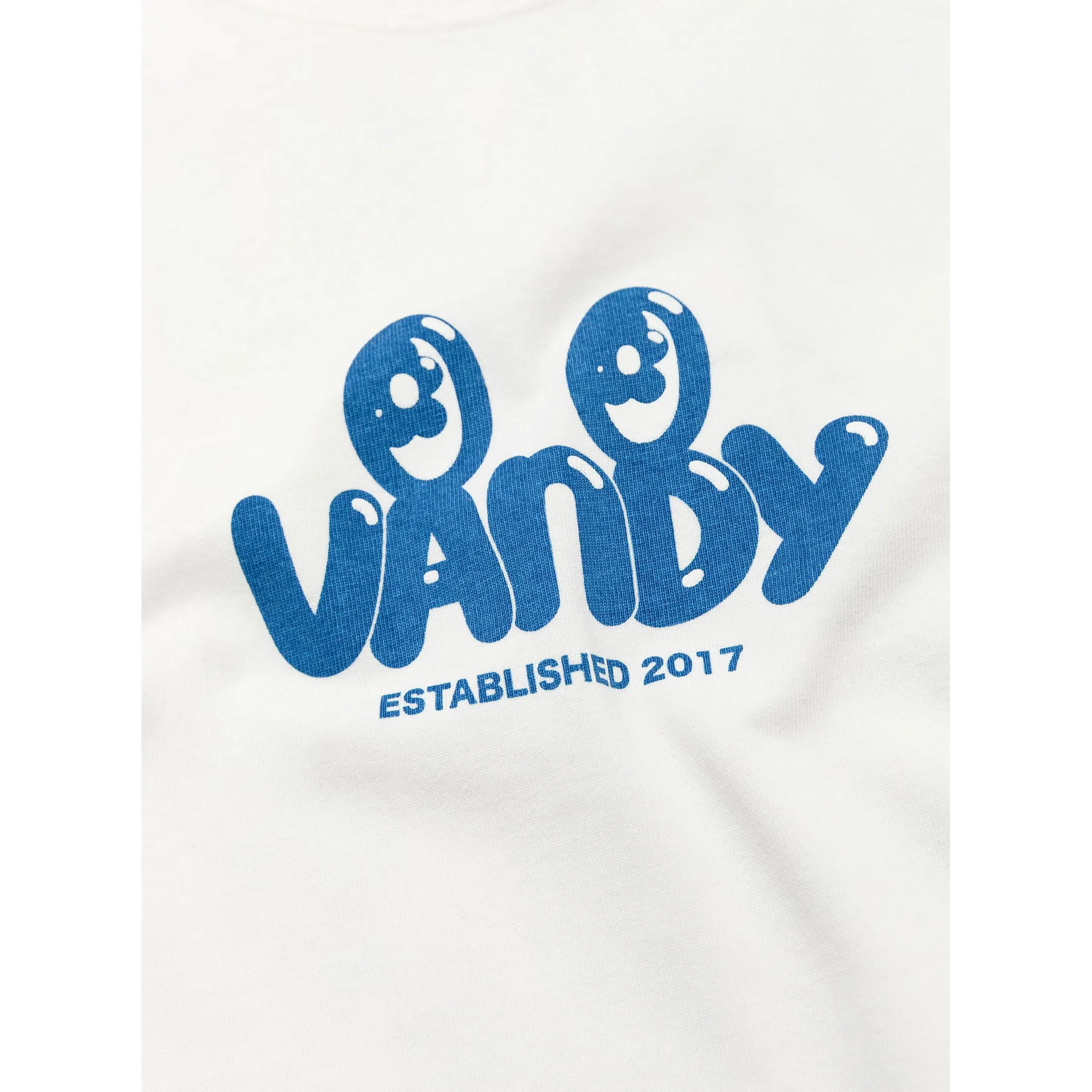 Vandy The Pink Off-white Cream Magazine Eye logo Tee - Image 3