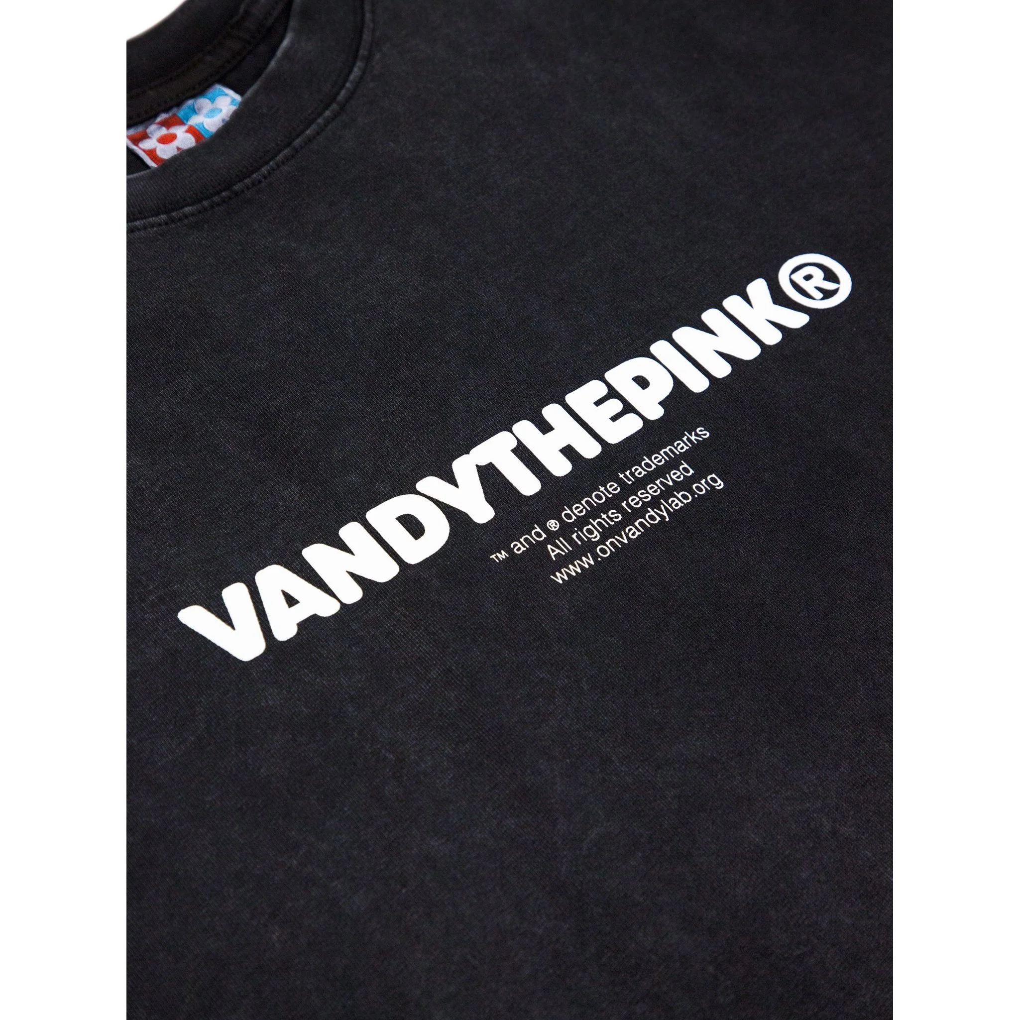 Vandy The Pink Time to Work Tee Black - Image 3