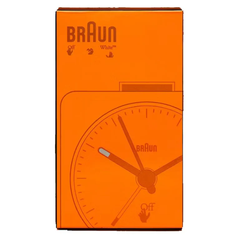 Virgil Abloh Braun Off-White Alarm Clock Orange - Image 3