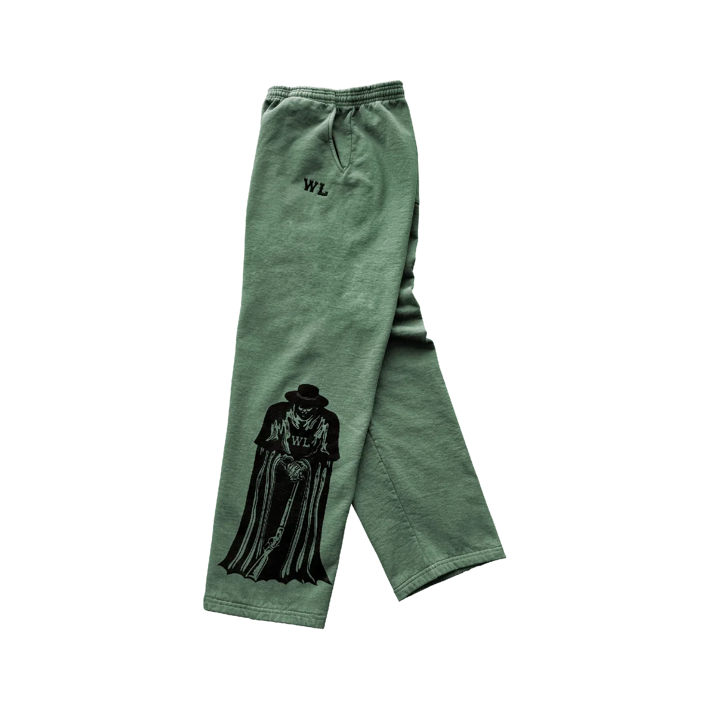 Warren Lotas Duster and Rifle Sweatpants - Green - Image 2