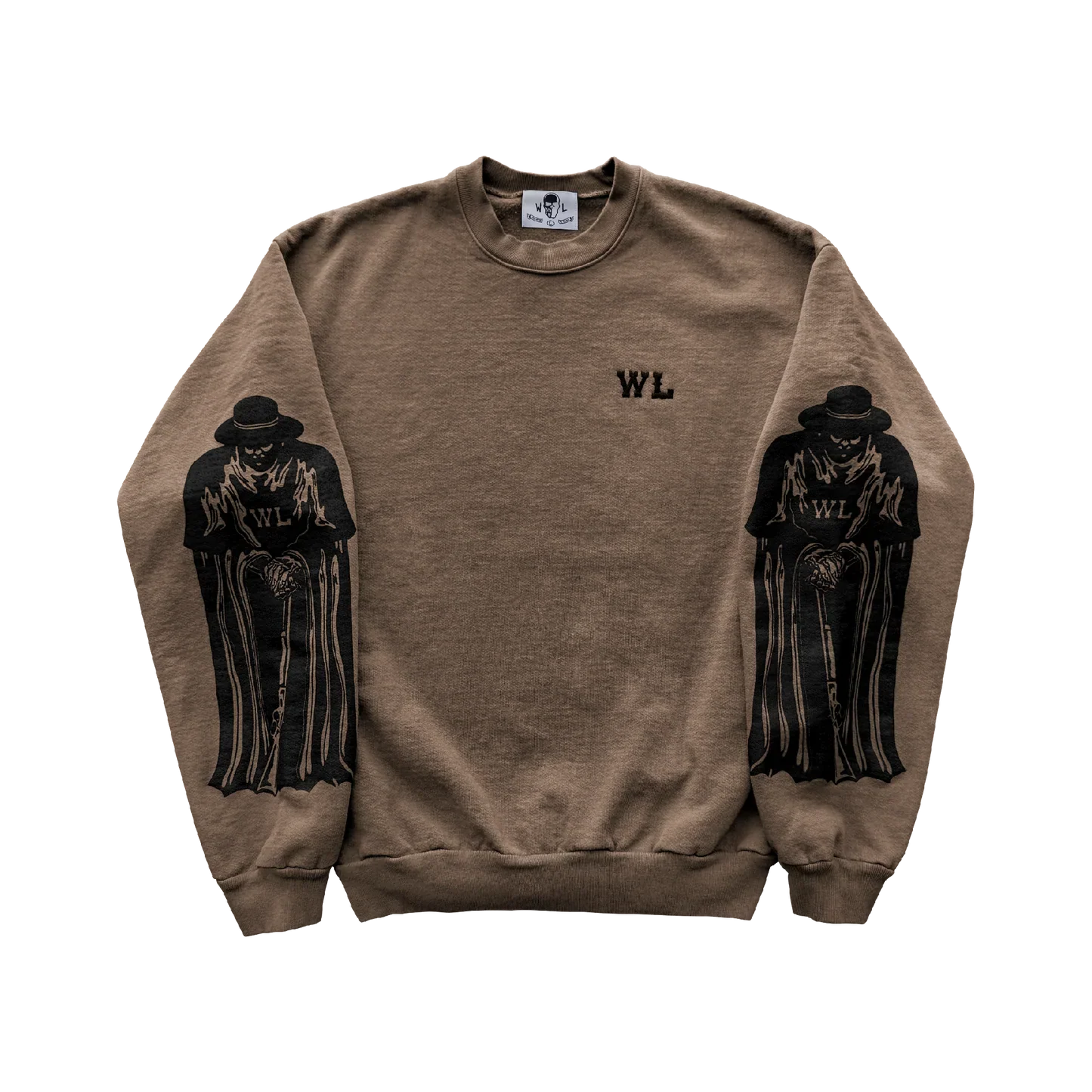 Warren Lotas Duster and Rifle Sweatshirt - Brown